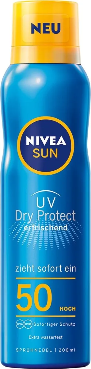 NIVEA SUN Zonnespray UV Dry Protect Sport SPF 50