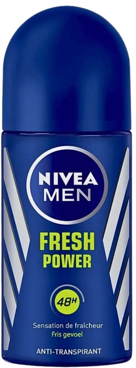 NIVEA Men Deodorant Roller Fresh Power 50ml - 6x50ml