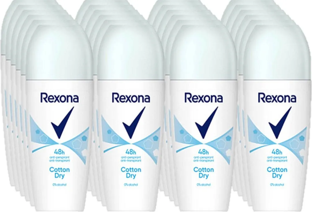 Rexona Deo Roller Cotton Dry 24x50ml