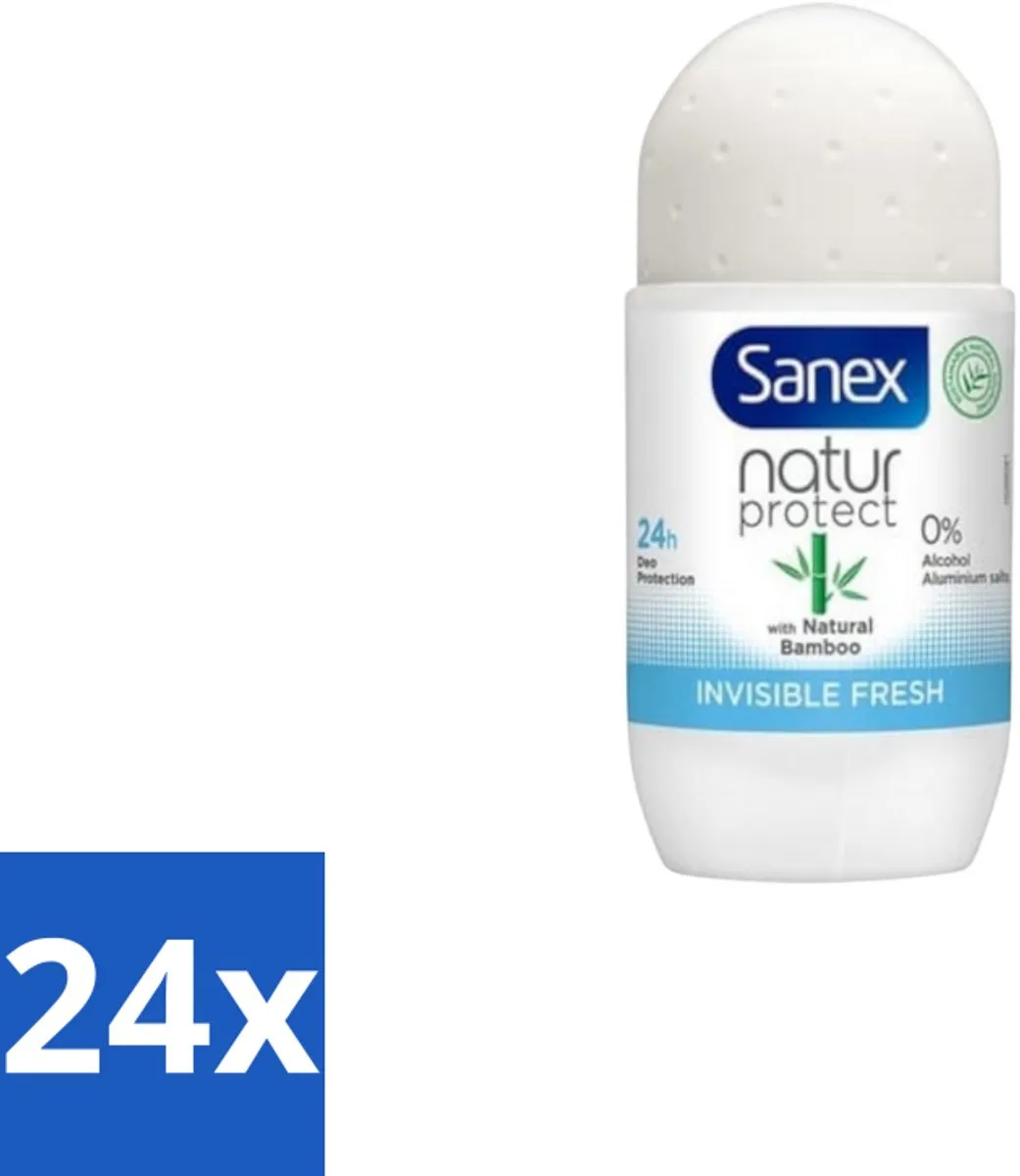 Sanex Bamboo Invisible Fresh Deo Roll-on 50ml