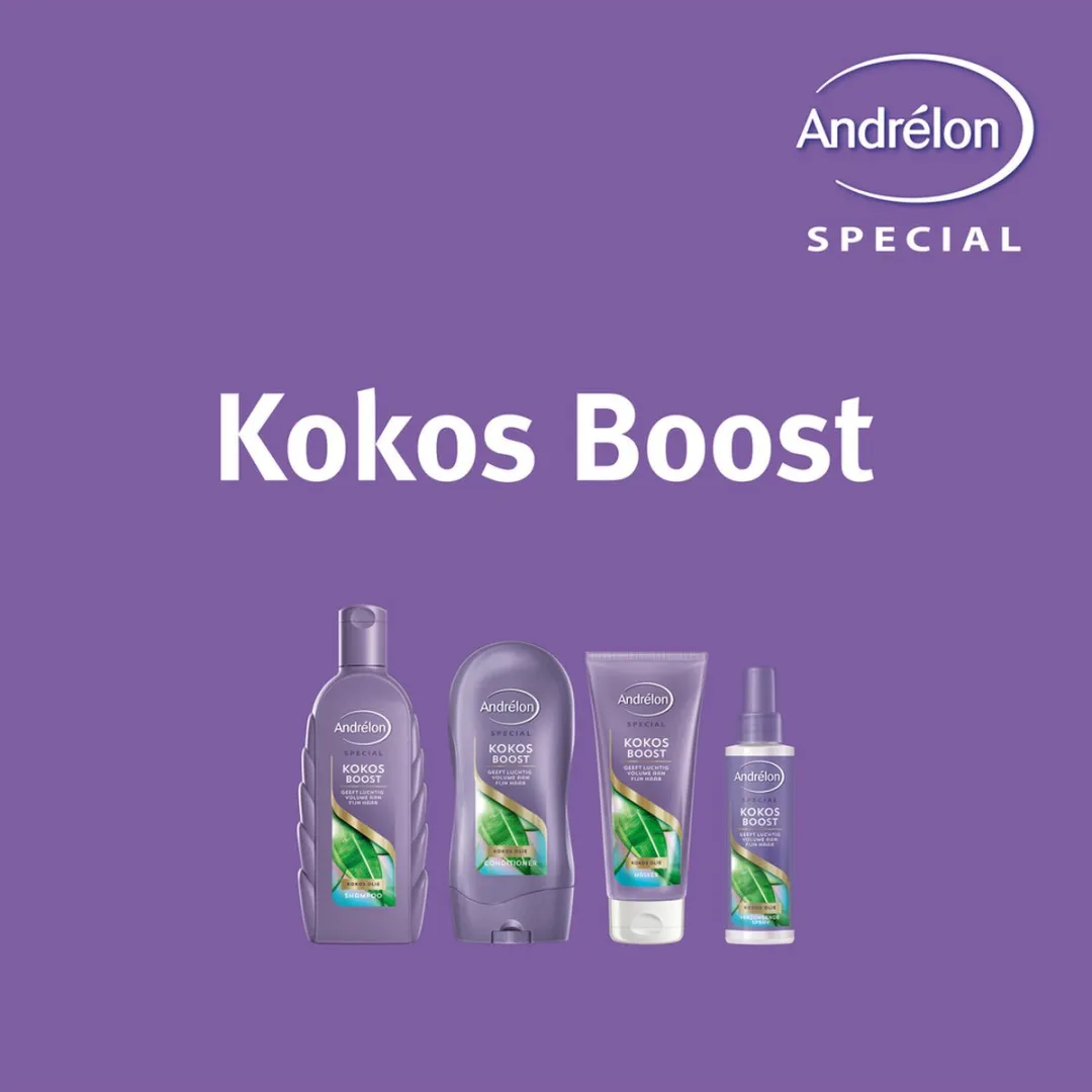 Andrélon Mousse Kokos Boost 200ml