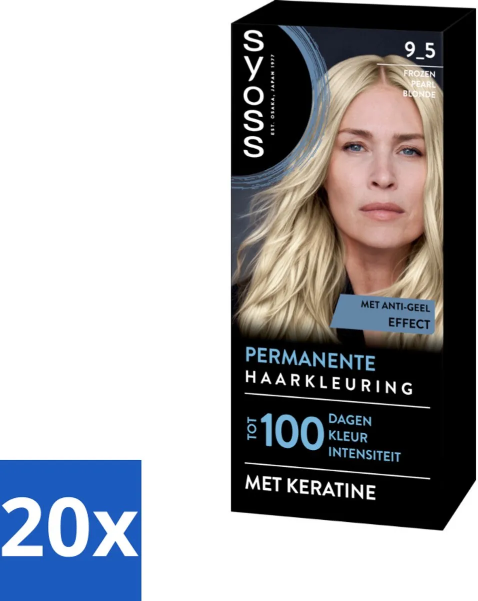 SYOSS Coloration 9-5 Frozen Pearl Blonde Haarverf