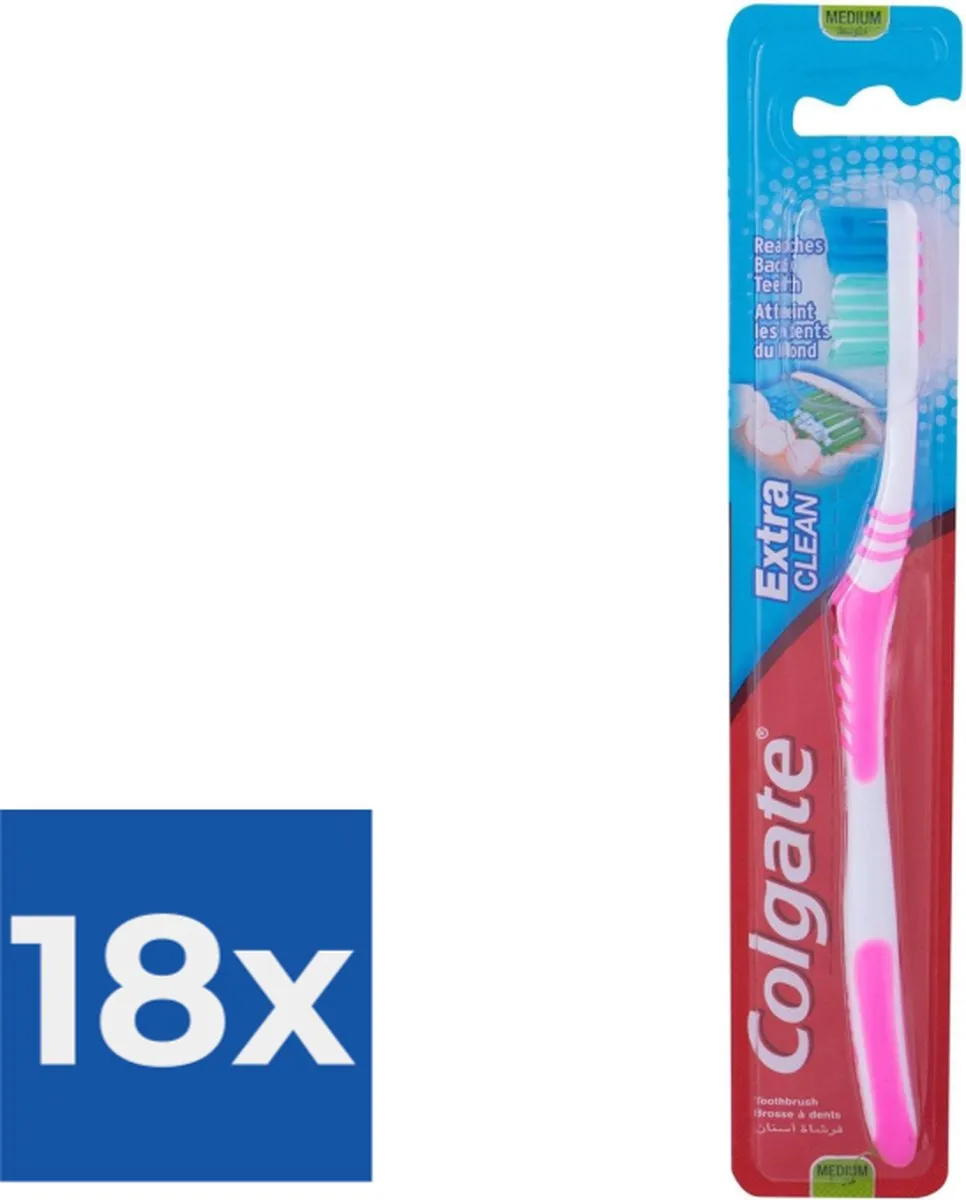 Colgate Extra Clean Medium Tandenborstels