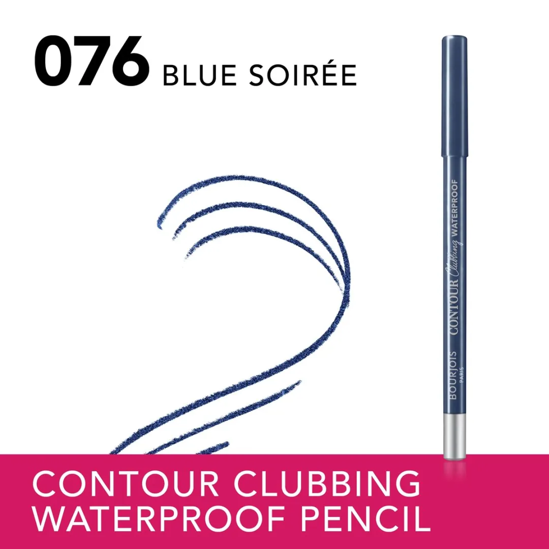 Bourjois Contour Clubbing Waterproof Oogpotlood Blue Soirée 76