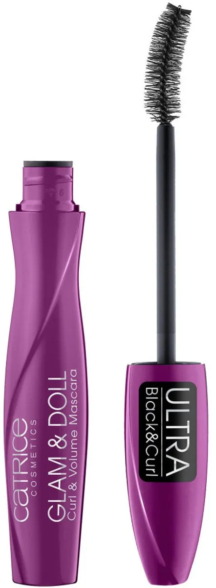 Catrice Glam & Doll Curl & Volume Wimpermascara 10ml - 10 Ultra Black