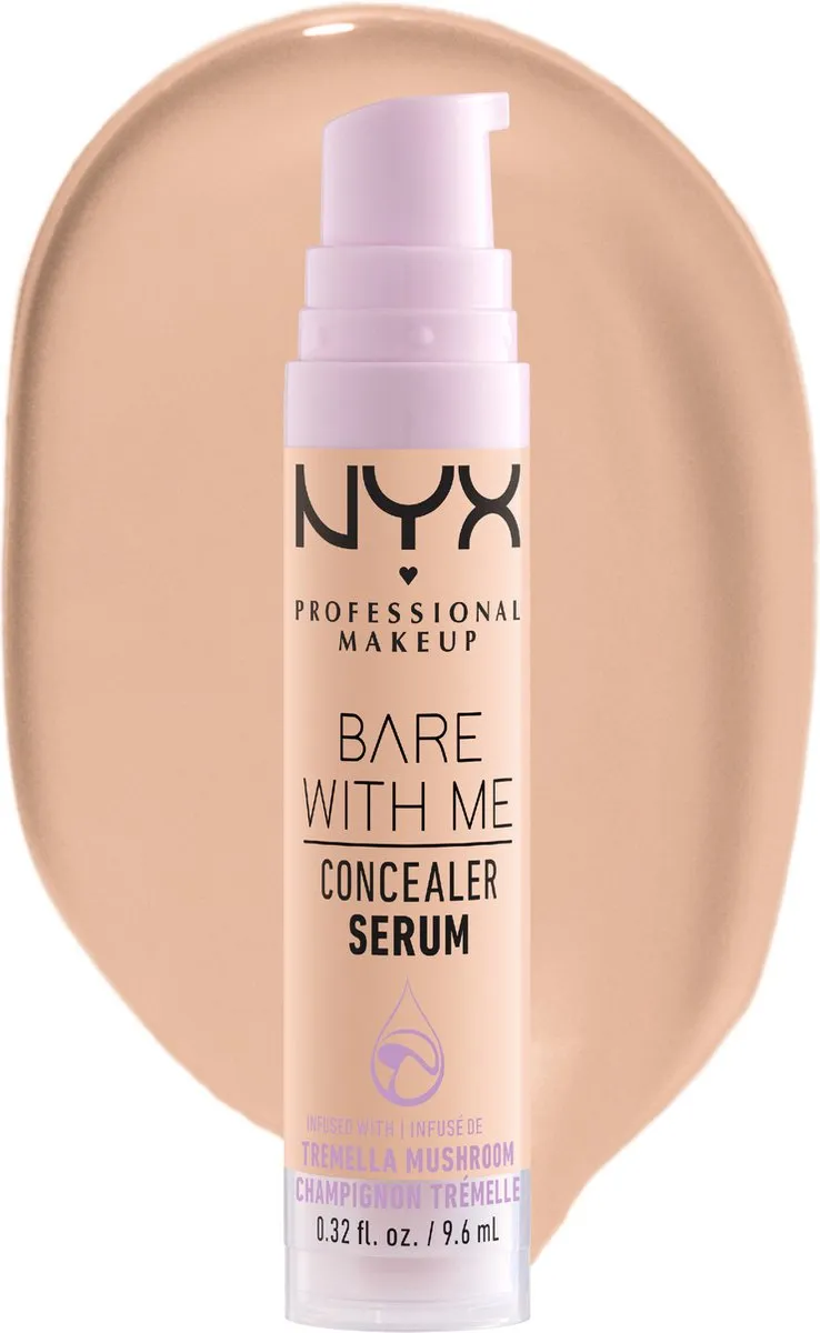 NYX Bare With Me Concealer Serum Vanilla - 9.6ml