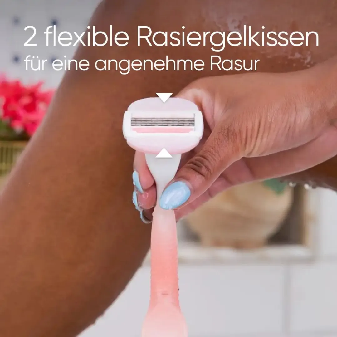 Gillette Venus ComfortGlide Spa Breeze Scheermesjes 8 Stuks - 3 Bladen - Zwart