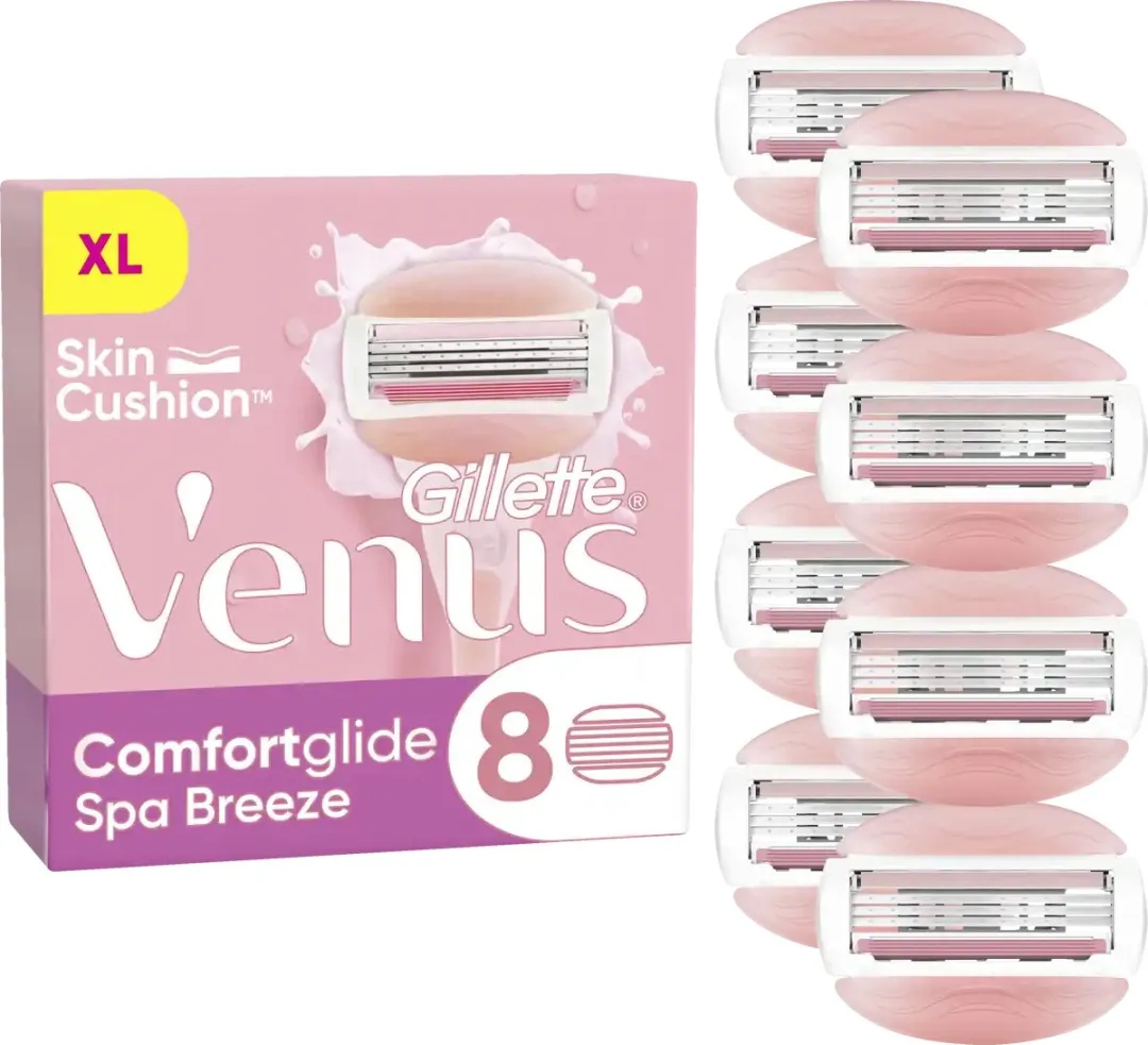 Gillette Venus ComfortGlide Spa Breeze Scheermesjes 8 Stuks
