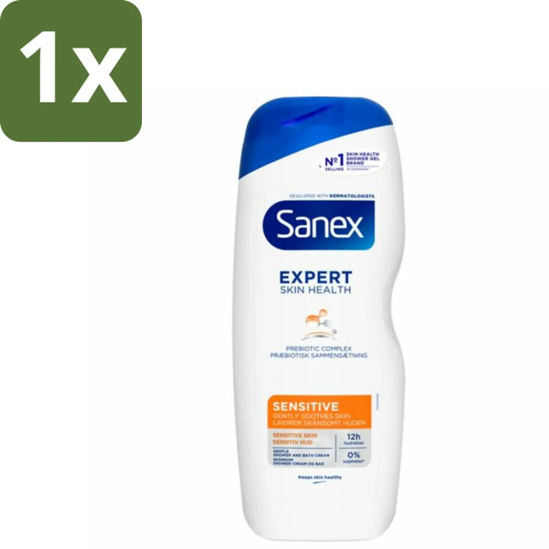 Sanex Dermo Sensitive Douchegel 600ml