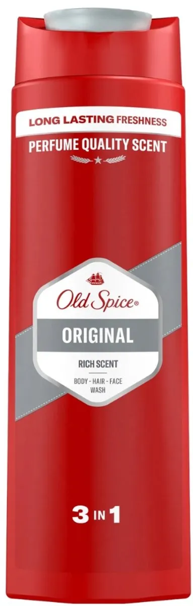 15 x Old Spice - Original - Douchegel 3-in-1 - Reinigt, Verfrist & Verzorgt - 400 ml - Douchegel - 3-in-1 - Reinigen - Verfrissen - Verzorgen