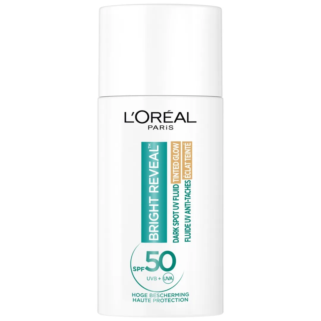 L'Oréal Paris Bright Reveal Daily UV Fluid Tinted Glow SPF 50+ - 50ml