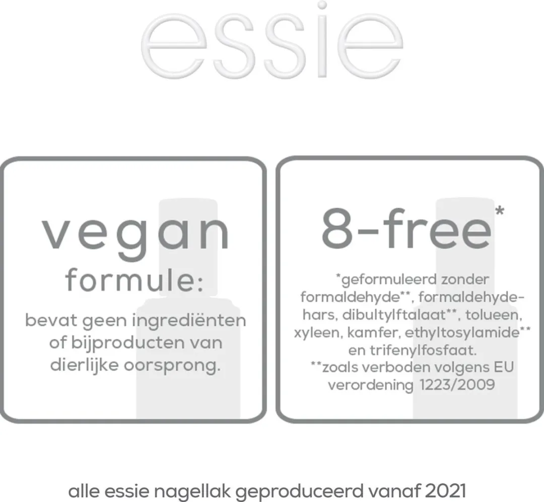essie 812 Feelin' Amped Nagellak - Blauw Glanzend 13,5ml - afbeelding 6 van 6