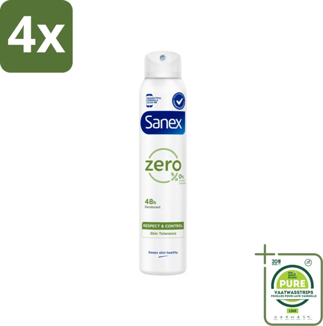 Sanex Zero% Deodorant Spray 200ml