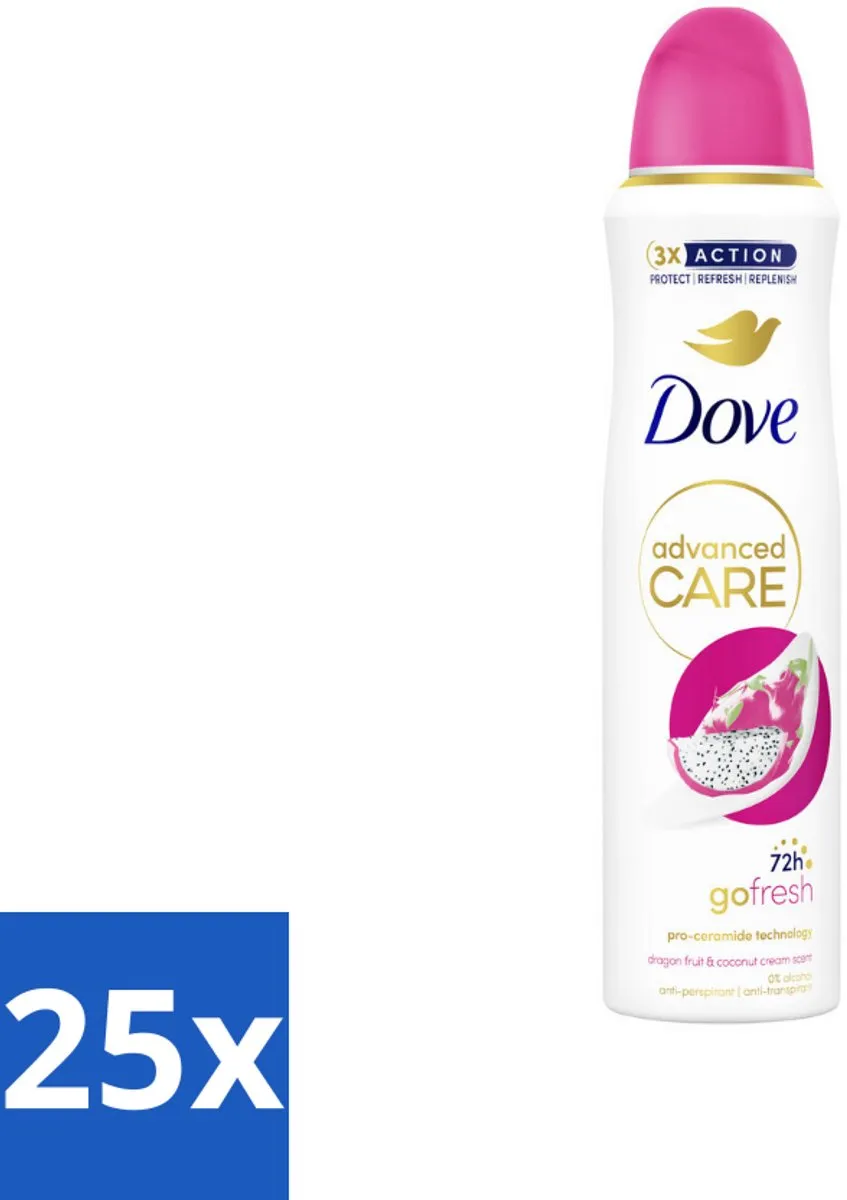 Dove Deodorant Spray Dragon Fruit & Coconut Cream 150ml