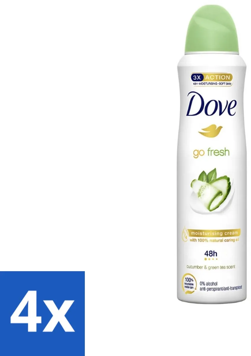 Dove Go Fresh Cucumber & Green Tea Deo Spray 600ml