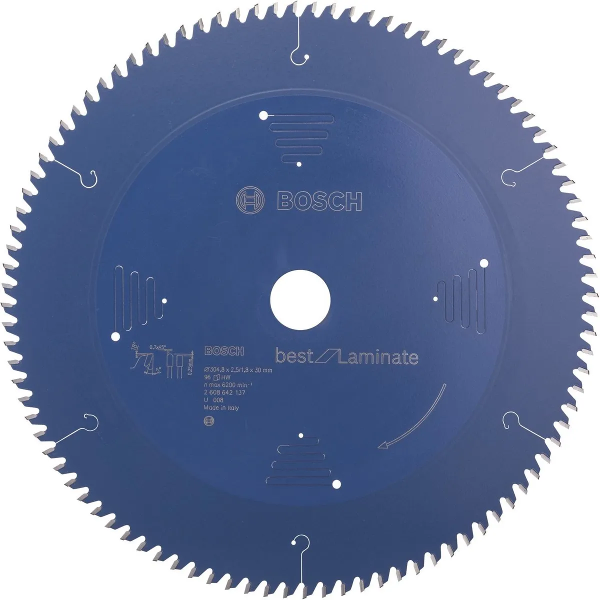 Bosch Professional Cirkelzaagblad Best for Laminate 305mm