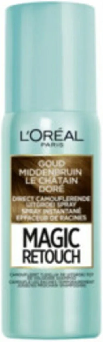 L'Oréal Excellence Crème Haarverf 5.3 + Magic Retouch Spray - 2 Stuks