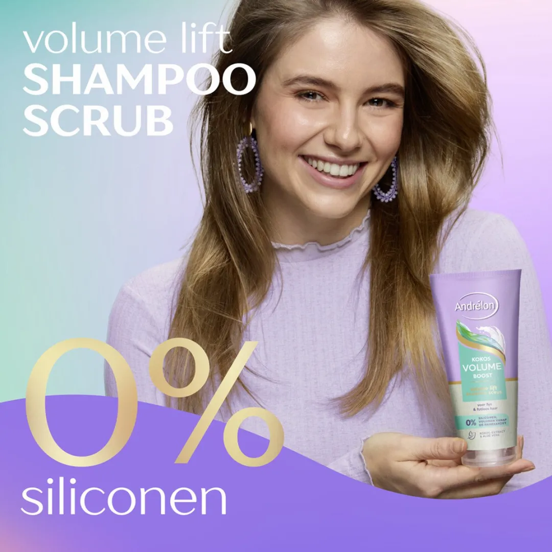Andrélon Kokos Volume Boost Shampoo Scrub 200ml