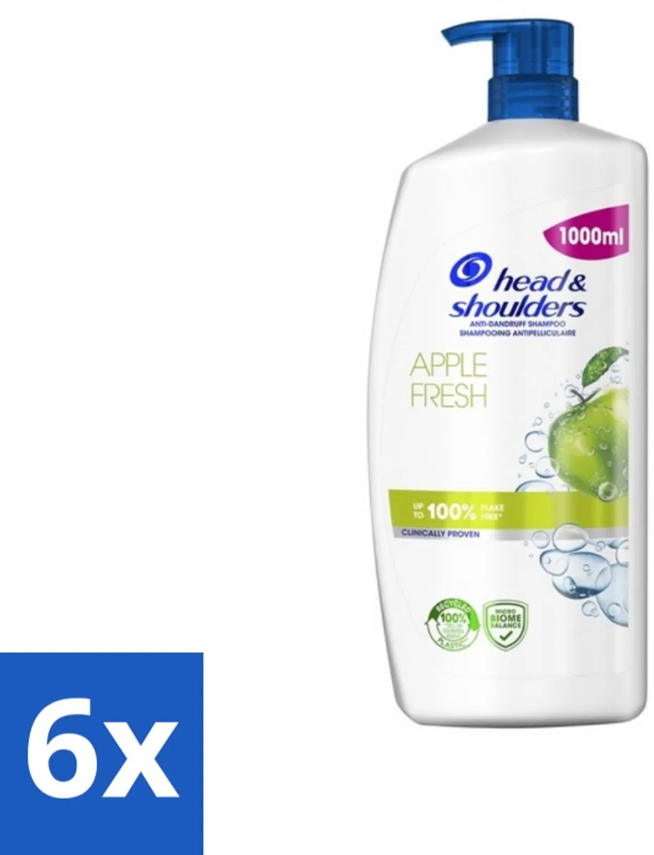 Head & Shoulders Anti-Roos Shampoo Apple Fresh 1000ml