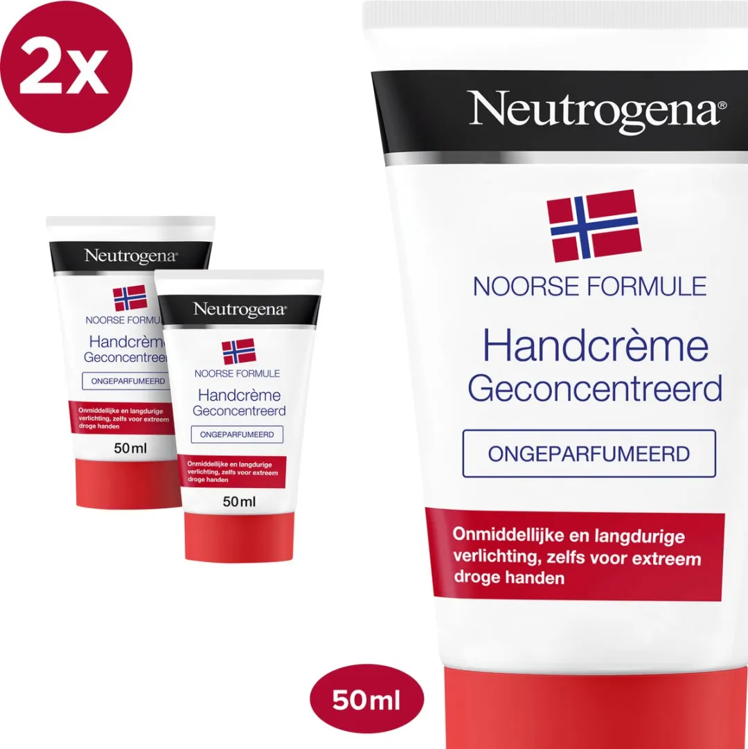 Neutrogena Handcrème Ongeparfumeerd 2x50ml