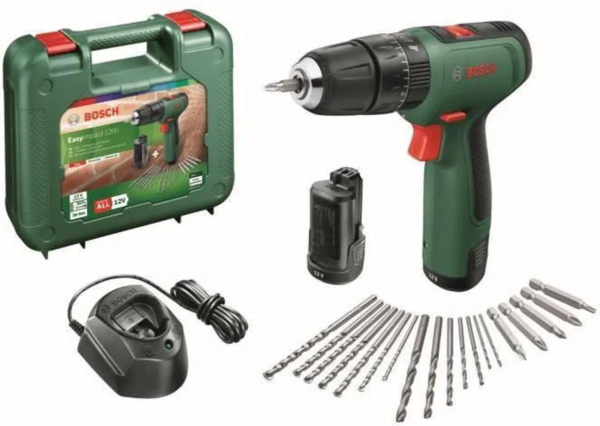 Bosch 06039D3105 Accu-boormachine 12V - 2x 1,5Ah - 3 snelheden