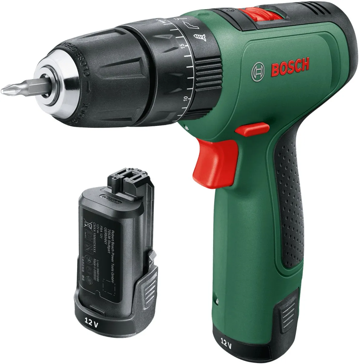 Bosch 06039D3105 Accu-boormachine 12V - 2x 1,5Ah - 3 snelheden
