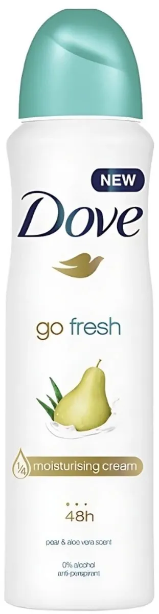 Dove Go Fresh Peer & Aloë Deodorant Spray 250ml - 24 Stuks