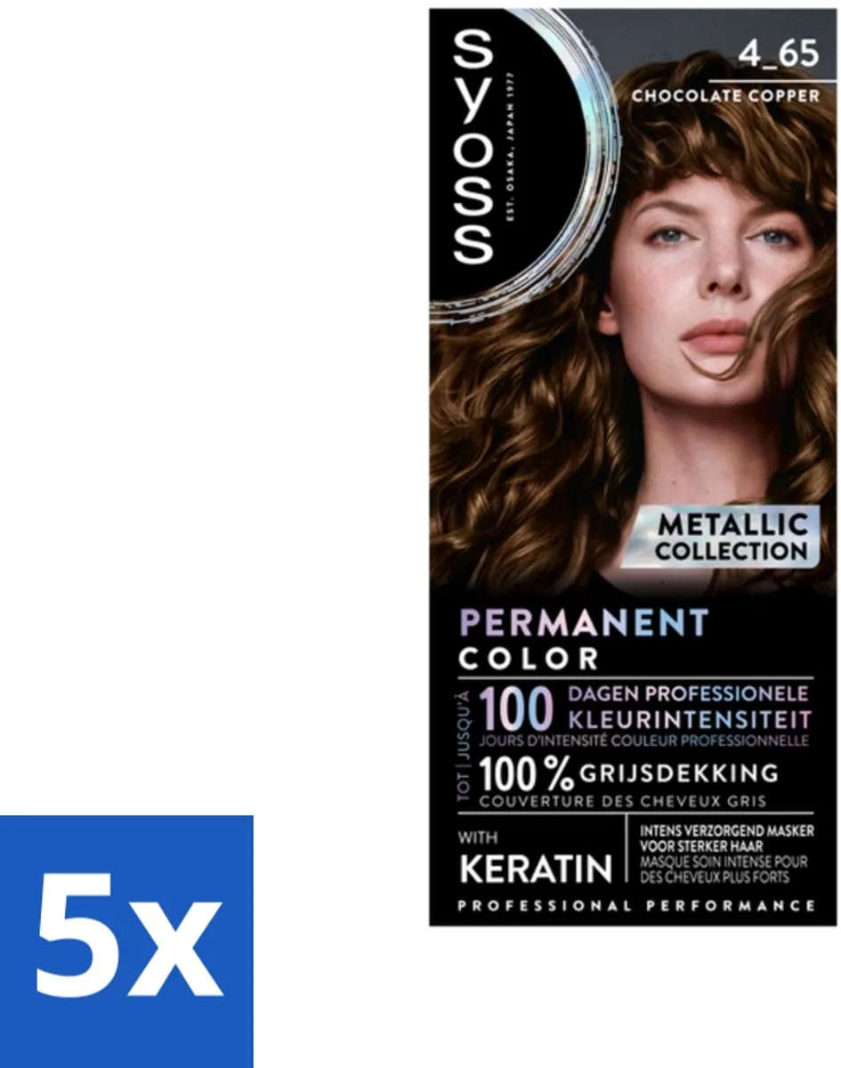 SYOSS Permanent Haarkleuring 4-65 Chocolate Copper