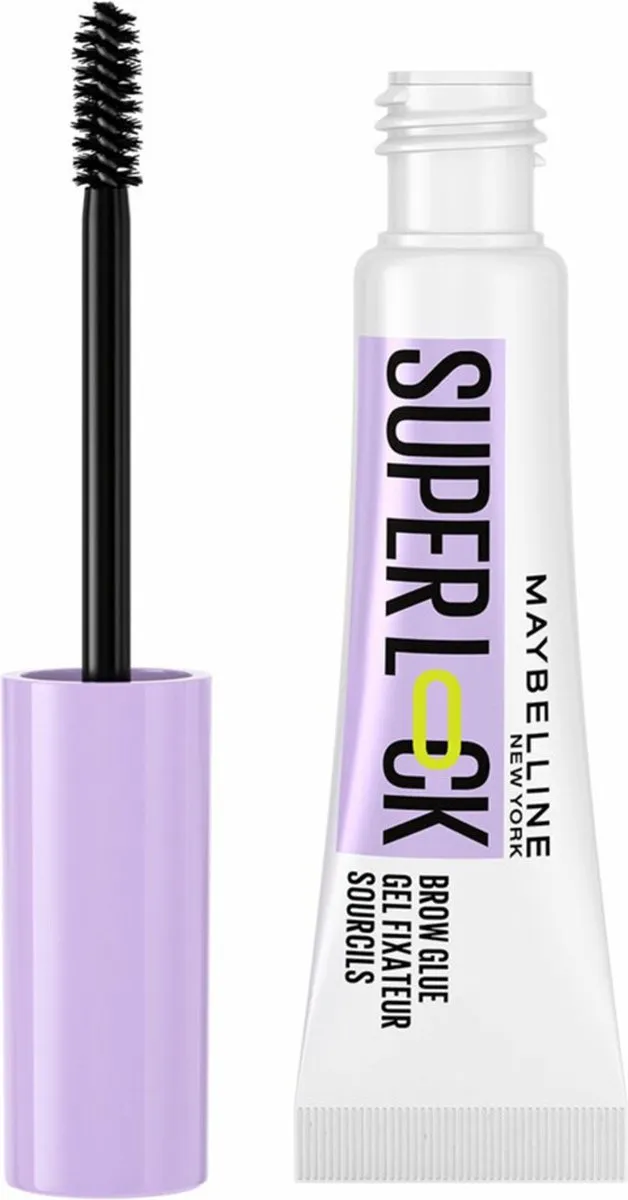 Maybelline Super Lock Brow Glue Wenkbrauwgel Transparant