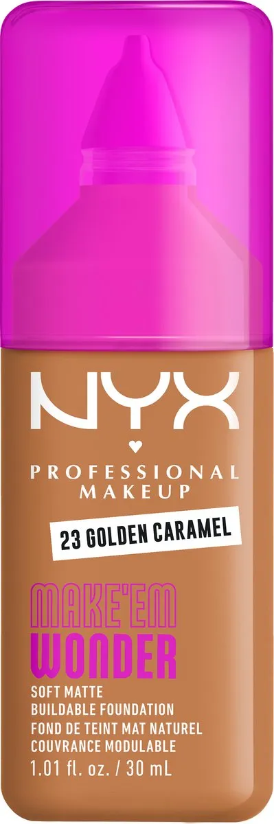 NYX Make 'EM Wonder Foundation Golden Caramel 30ml