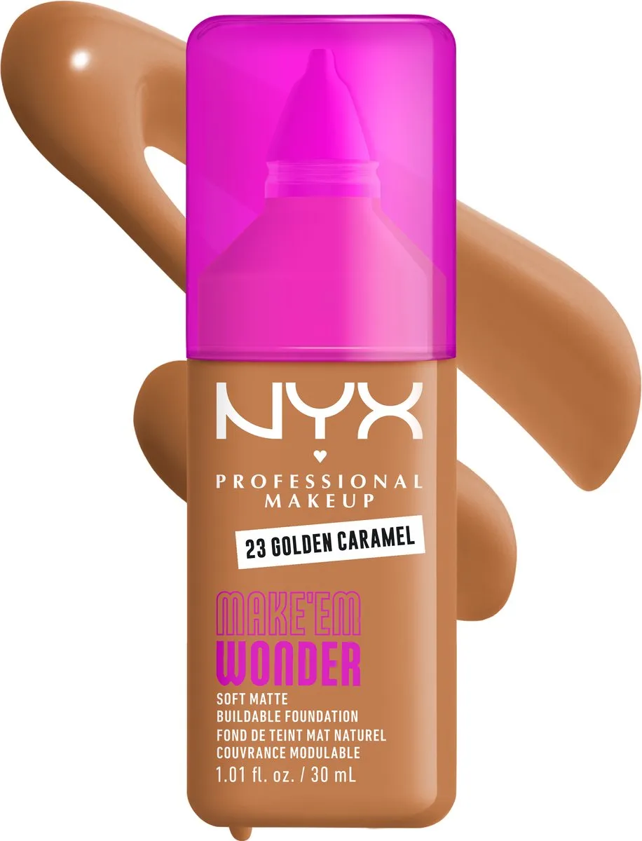 NYX Make 'EM Wonder Foundation Golden Caramel 30ml