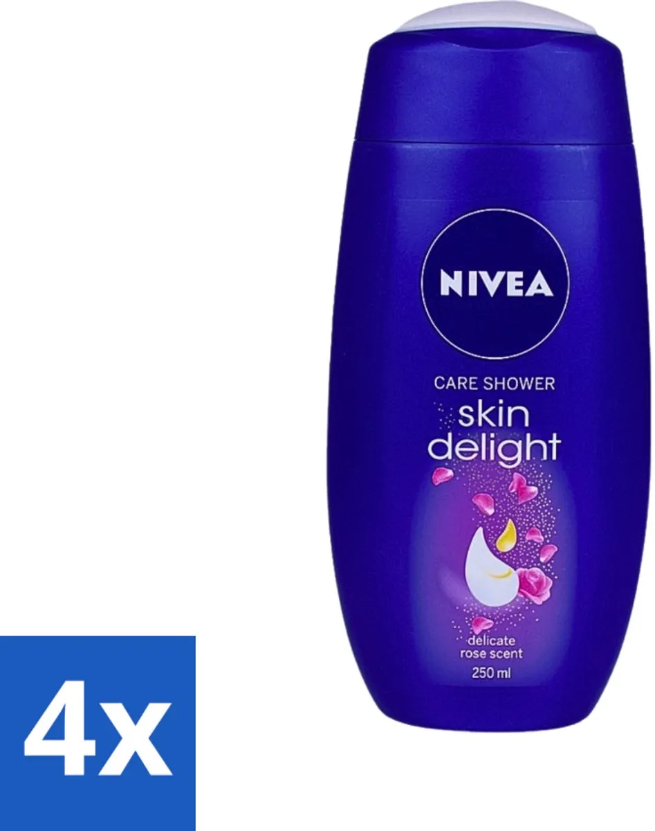 NIVEA Skin Delight Douchegel Delicate Rose 250ml