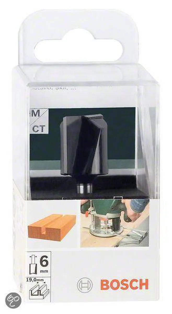 Bosch Vingerfrezen 6x19,5mm - Hout