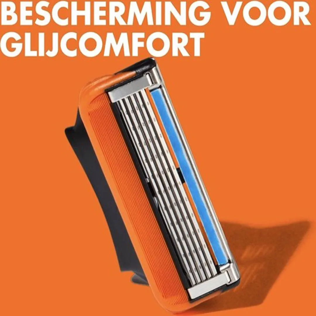 Gillette Fusion 5 Scheermesjes - 12 Stuks - Zwart