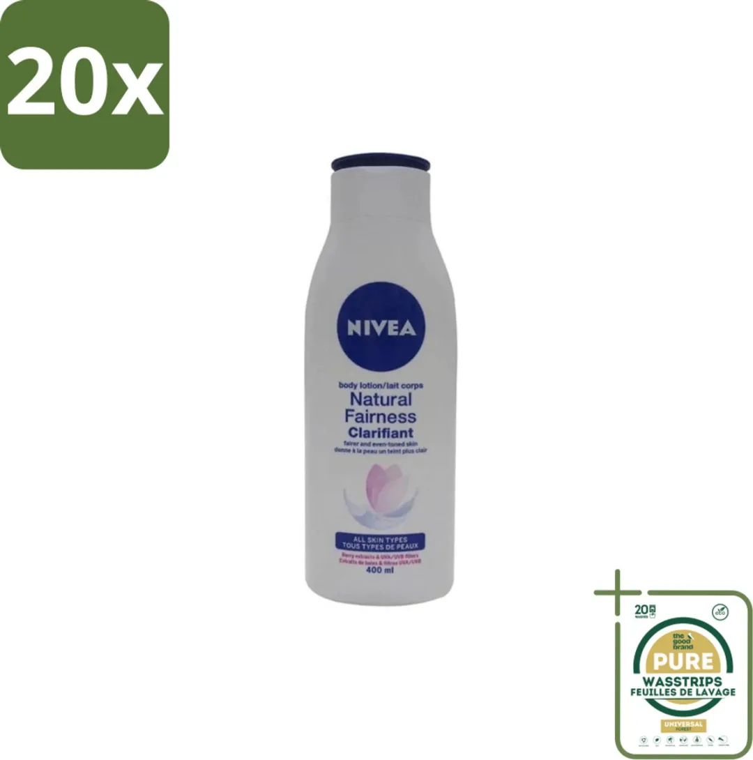 NIVEA Natural Fairness Clarifiant Bodylotion 400ml