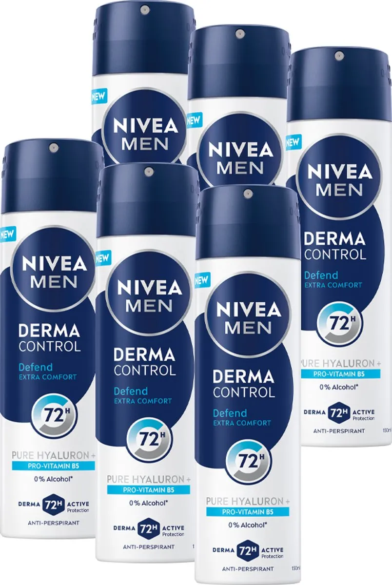 NIVEA MEN Derma Control Defend Deodorant Spray 72u