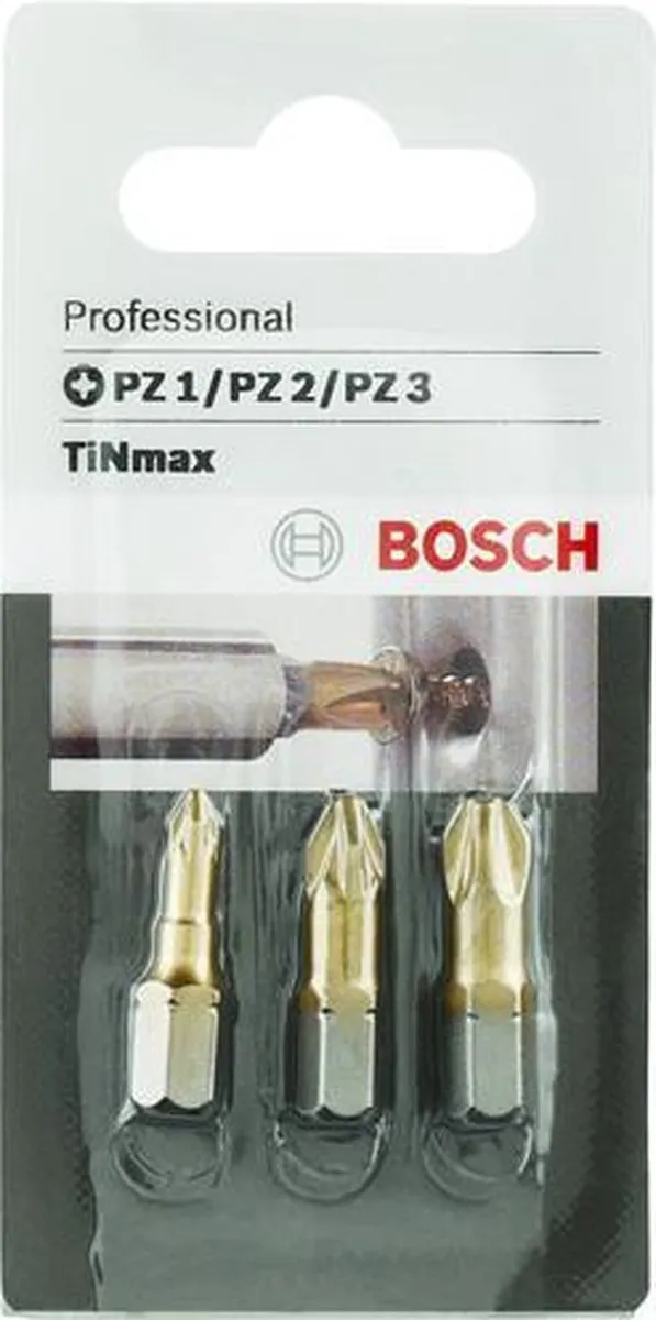 Bosch PZ 1/2/3 Schroefbitset