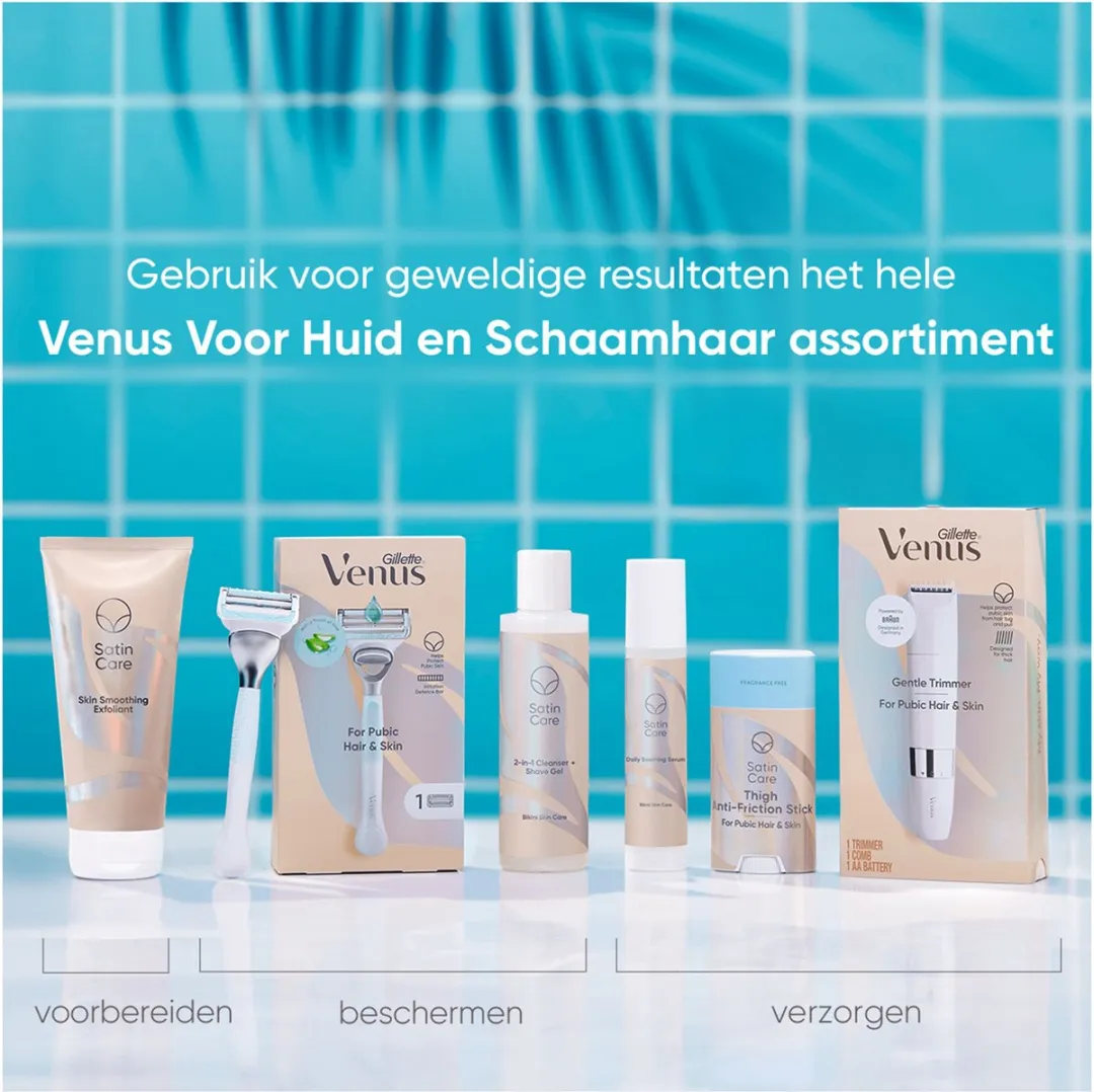 Gillette Venus - Scheermesjes - Voor Huid En Schaamhaar - 4 stuks