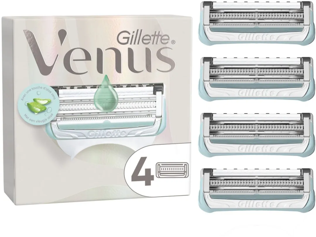 Gillette Venus - Scheermesjes - Voor Huid En Schaamhaar - 4 stuks