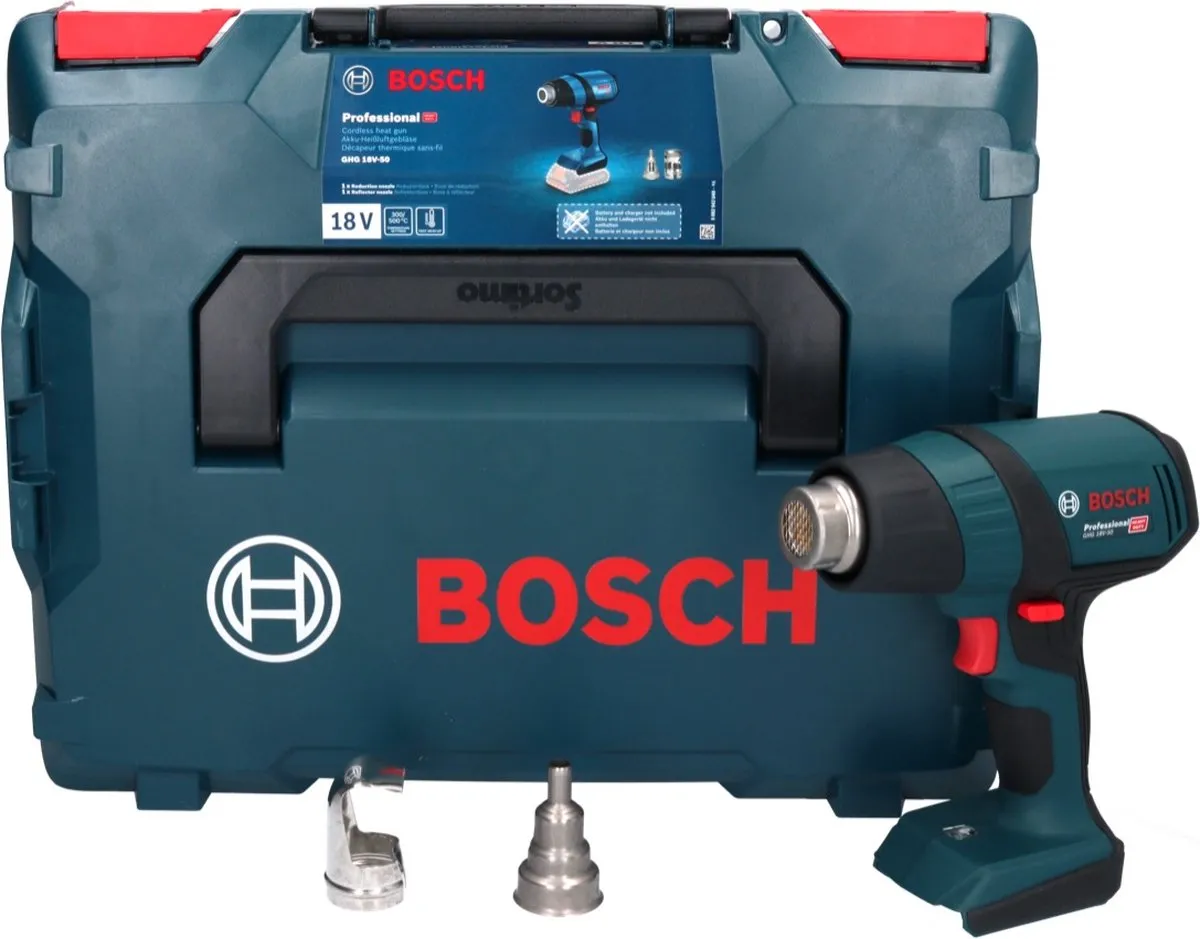 Bosch GHG 18V-50 Heteluchtpistool 06012A6501 - L-BOXX