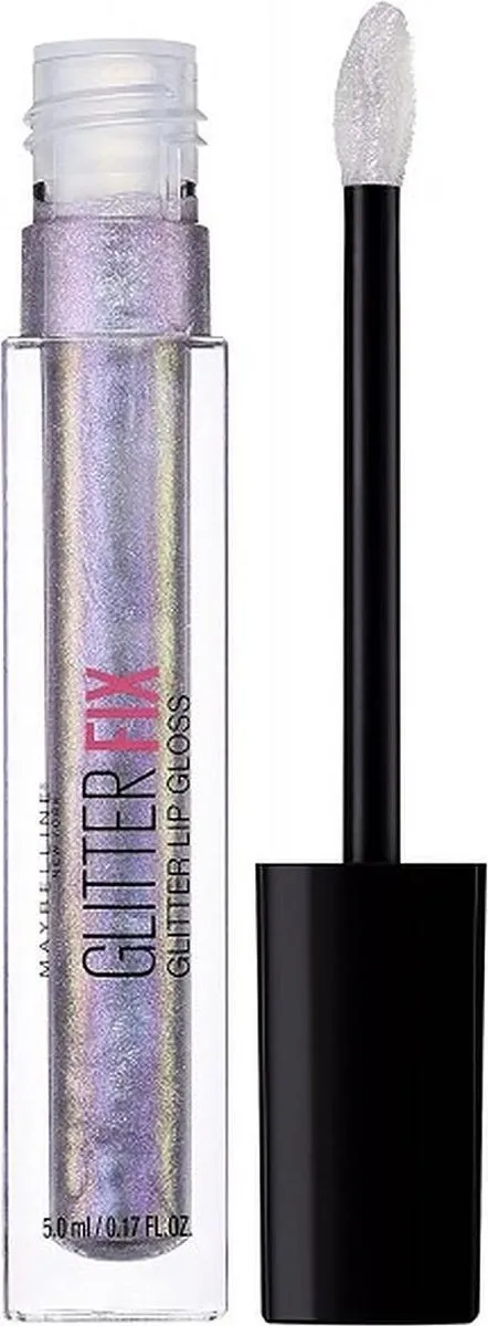 Maybelline Glitter Fix Lipgloss Spell Struck - 5ml - Lila/Zilver