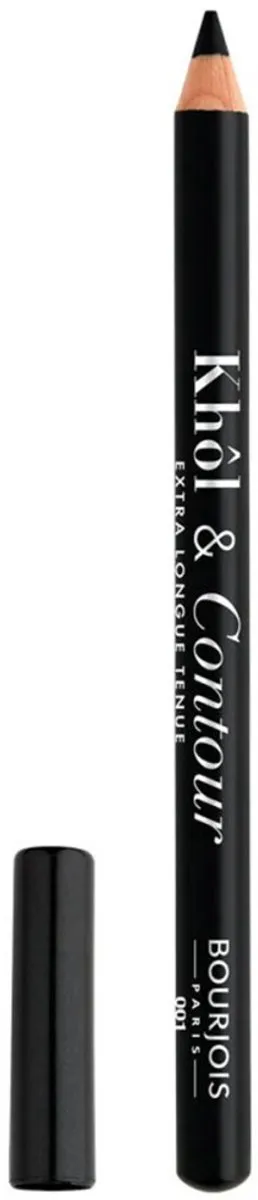 Bourjois Khol & Contour Extra Long Wear Oogpotlood 001 Black - 1.2g