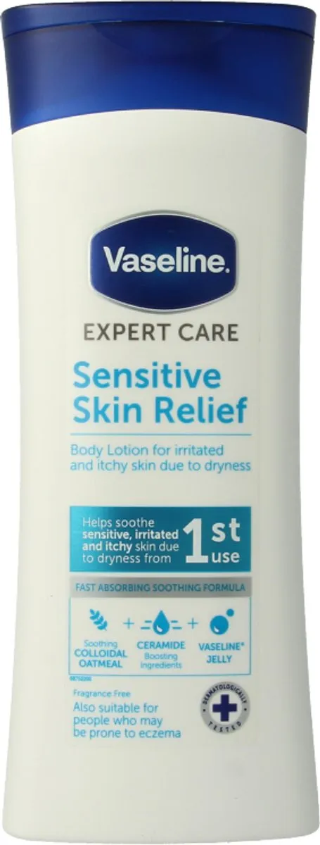 Vaseline Bodylotion Expert Care Sensitive Skin Relief 400ml
