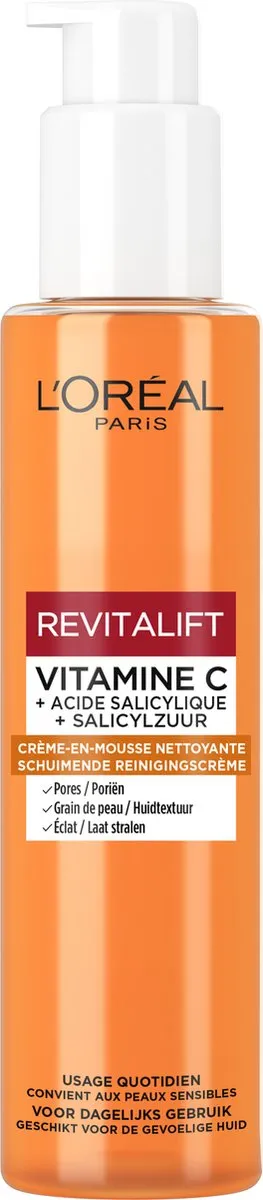L'Oréal Paris Revitalift Schuimende Reinigingscrème 150ml