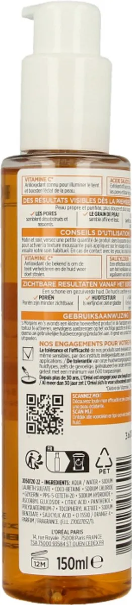 L'Oréal Paris Revitalift Schuimende Reinigingscrème 150ml - afbeelding 6 van 6