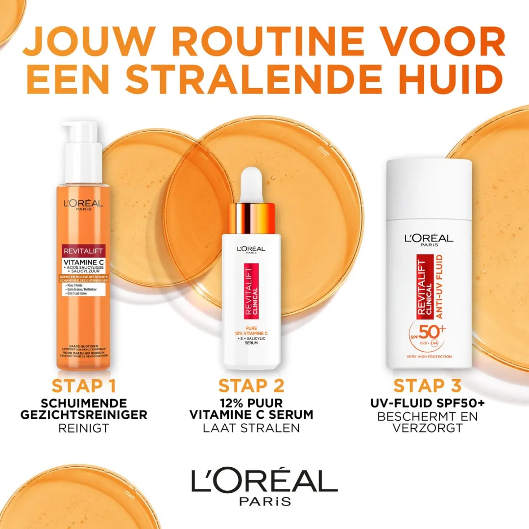 L'Oréal Paris Revitalift Schuimende Reinigingscrème 150ml