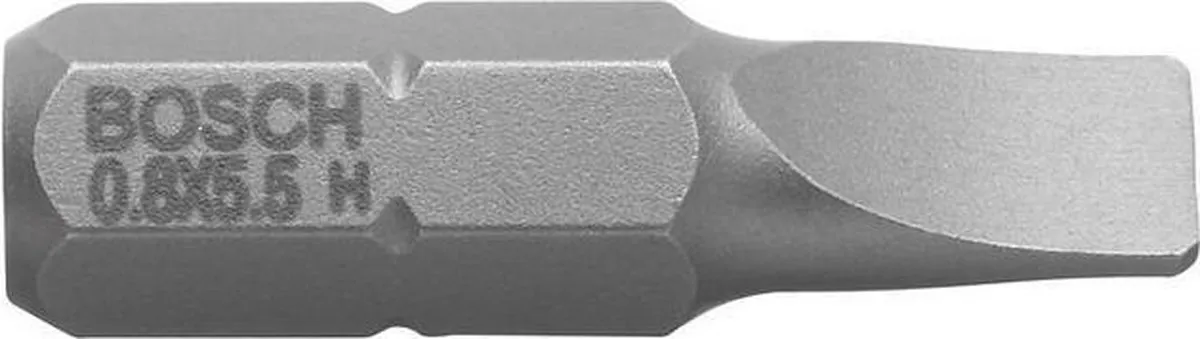 Bosch Bit Extra-hard S 1,2x6,5 - 25 Stuks