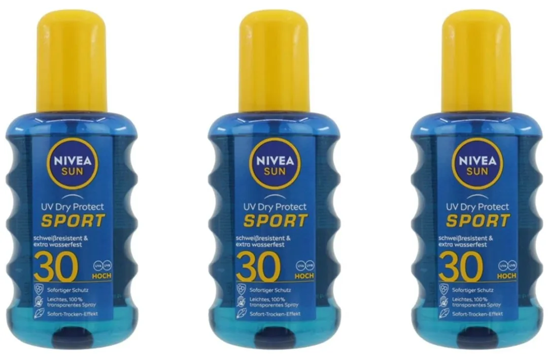 NIVEA SUN UV Dry Protect Sport Zonnebrandspray SPF 30