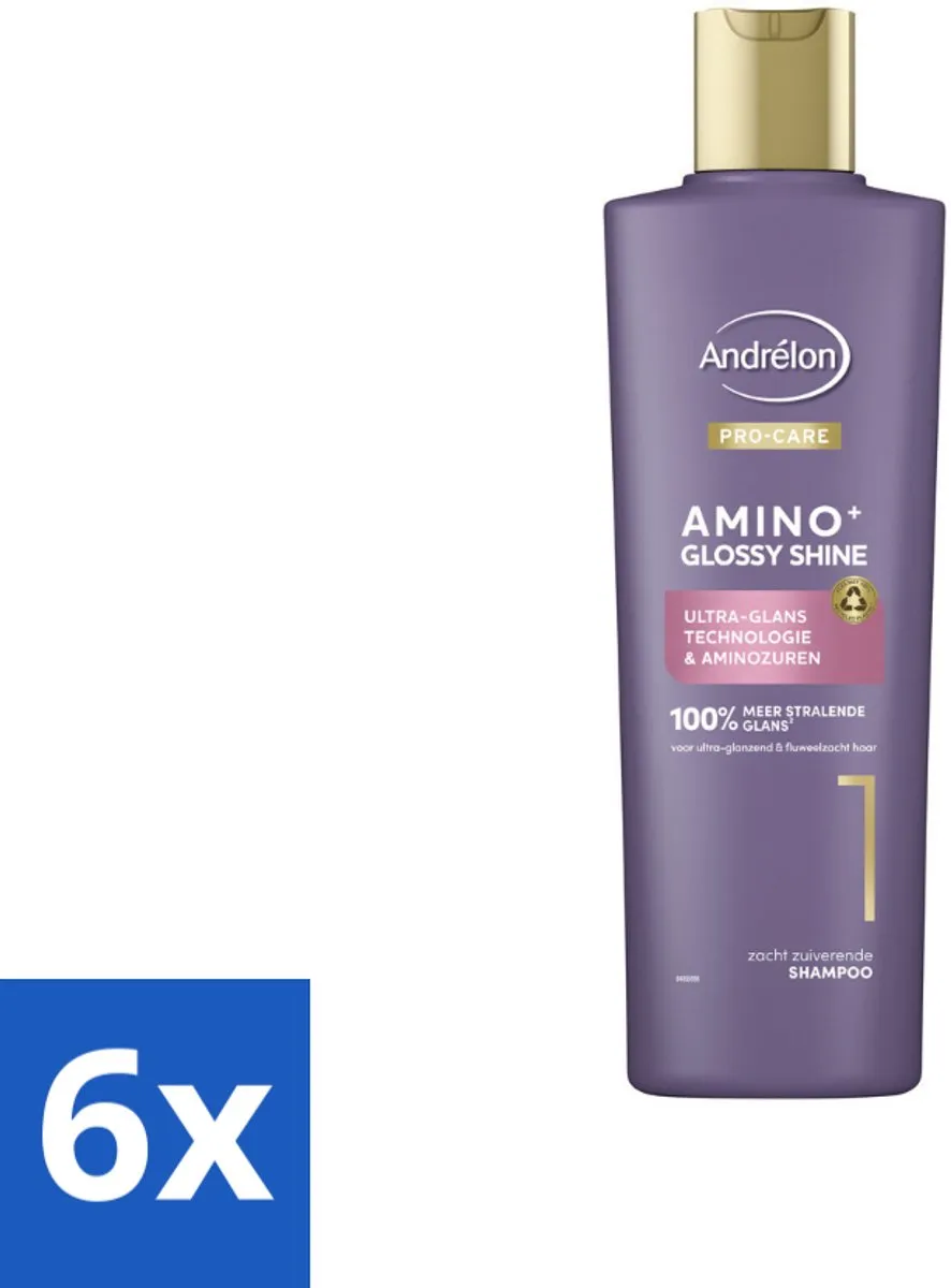 Andrélon Pro Care Amino+ Glossy Shine Shampoo 250ml