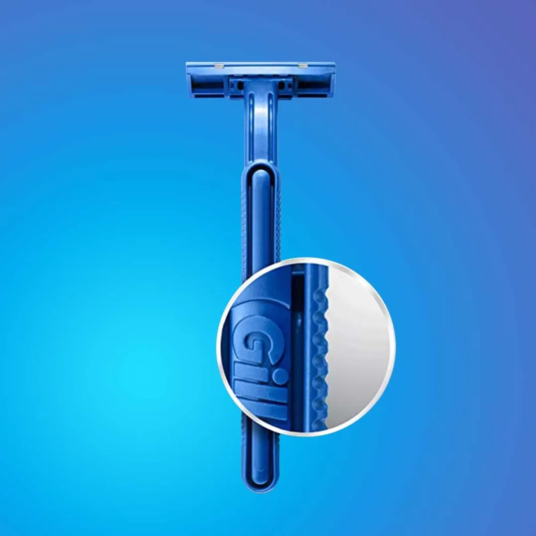 Gillette Blue II Wegwerpscheermesjes 10 Stuks - Aquablauw